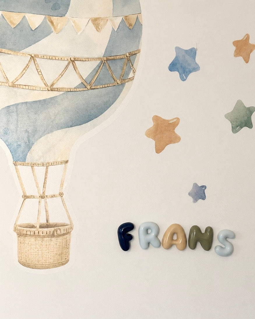 Bubble letters (12 cm)